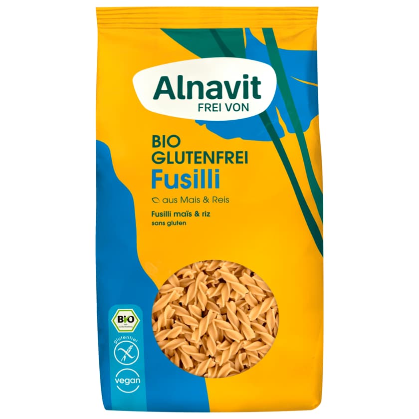 Alnavit Bio Fusilli glutenfrei 500g